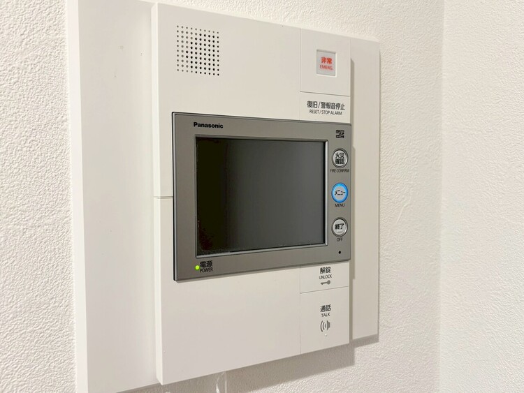 その他 誰が来てもわかる様にモニター付きインターホンを設置。