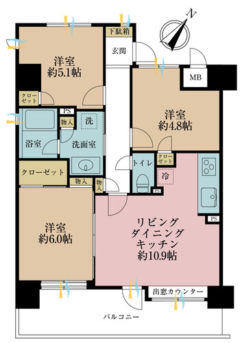 ネオマイム鶴見中央の物件画像