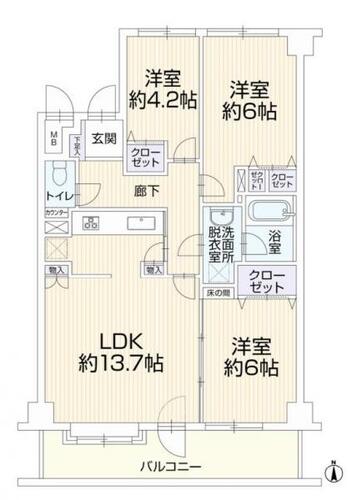 新川崎ガーデンハウスの物件画像