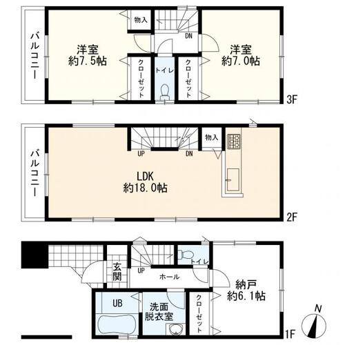 鶴見区大東町　中古一戸建ての物件画像