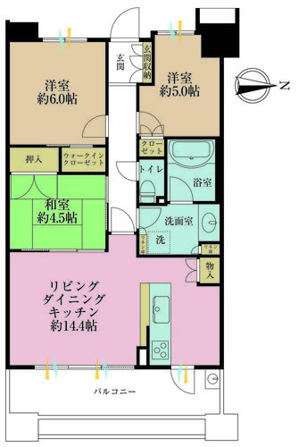 ＢＥＬＩＳＴＡ溝の口の物件画像