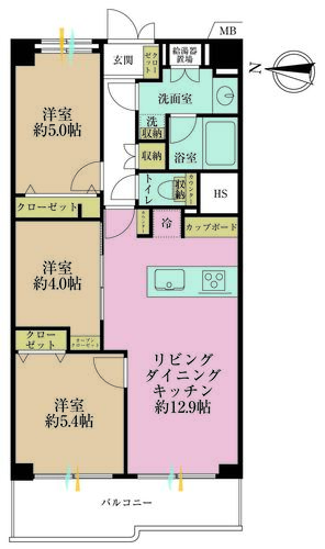 横浜スカイハイツの物件画像