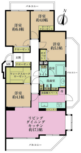 パーク・ハイム三ツ沢の物件画像