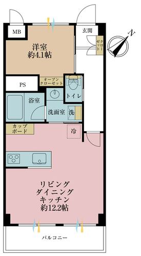 新大橋永谷マンションの物件画像