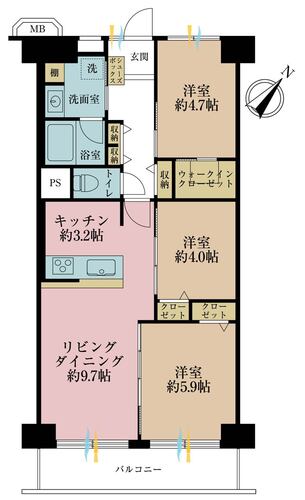 日商岩井亀戸マンションの物件画像