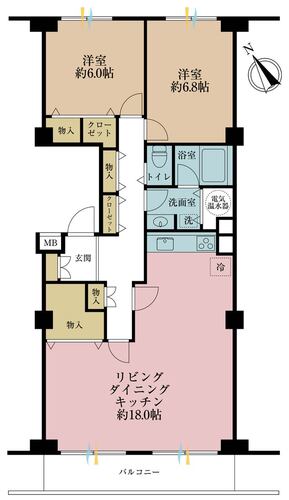 ローズハイツ武蔵小杉の物件画像
