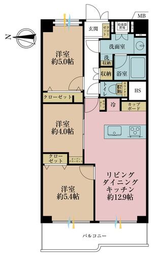 横浜スカイハイツの物件画像