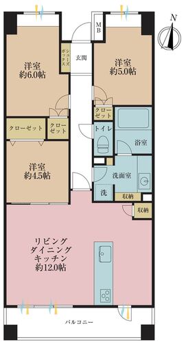 リビオ川口セルフィアの物件画像