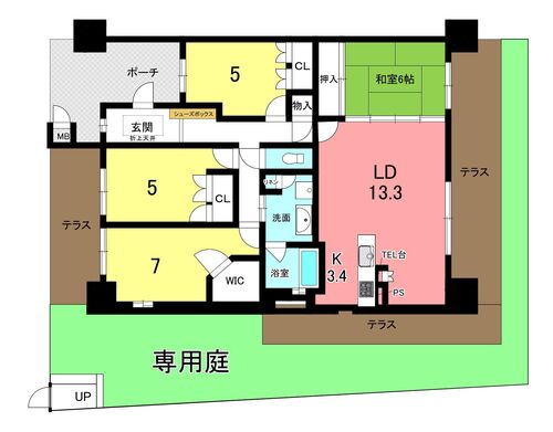 ユーハウス名和東の物件画像