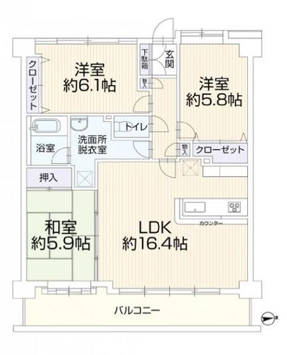 レクシオ大和田の物件画像