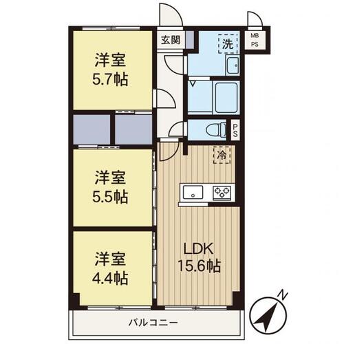 【安心を買うなら、朝日土地建物へ】ブラッサムコーポ藤が丘の物件画像