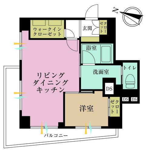 シャトレー幡ヶ谷の物件画像