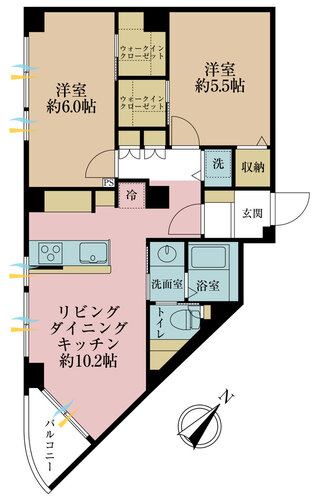 シャンボール尾山台の物件画像