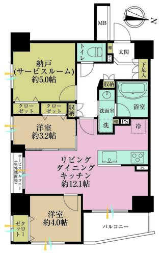 ナイスブライトピア世田谷千歳台の物件画像