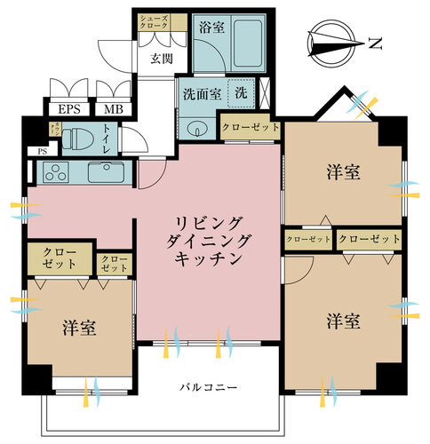 サーパス方南町の物件画像