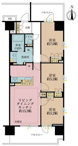 クレヴィア辰巳の物件画像