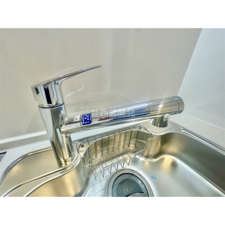 設備 カートリッジ内臓なので切り替えひとつで浄水器になりますよ