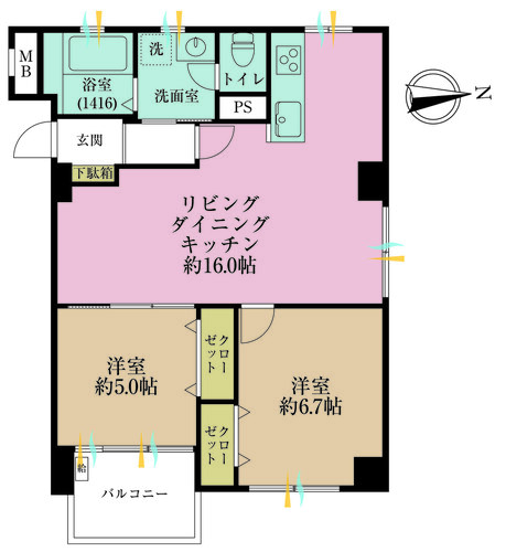 シャンボール高井戸の物件画像