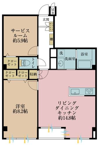 シャトー久が原の物件画像