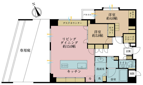 朝日マンション赤坂南部坂の物件画像