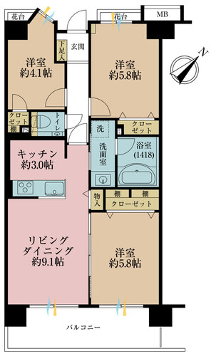 ミサワホームズ東大井の物件画像