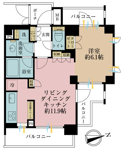 グラーサ神楽坂の物件画像