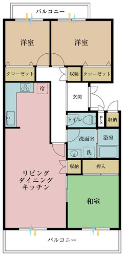 東砂３丁目ハイツ４号棟の物件画像