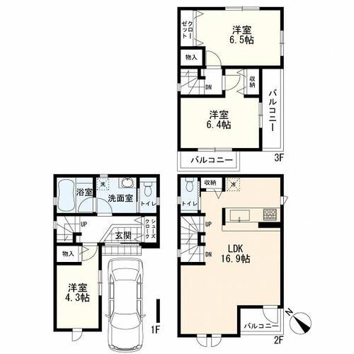 川崎区四谷上町　中古一戸建ての物件画像