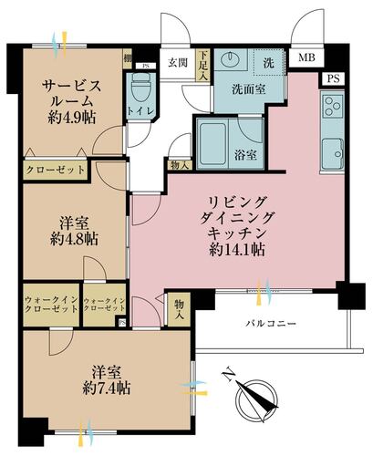 クレストフォルム月島セントラルコートの物件画像
