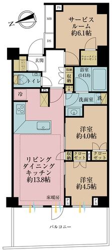 オープンレジデンシア上原の物件画像
