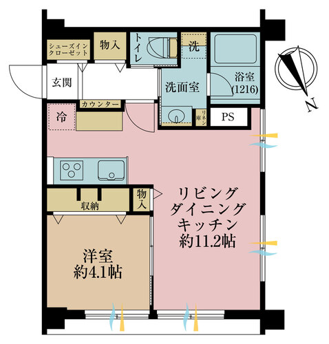 城北台マンションの物件画像