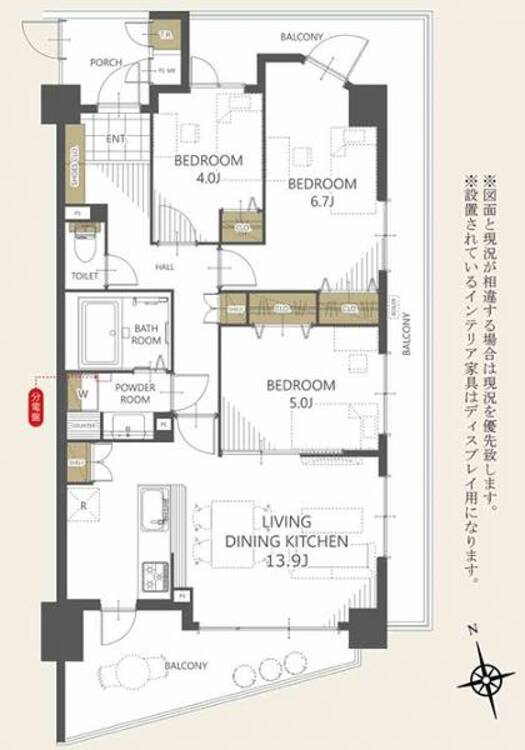 間取り 全室開口部有、陽当たりと風通しのよい住まい、愛するペットと暮らせる快適な空間。