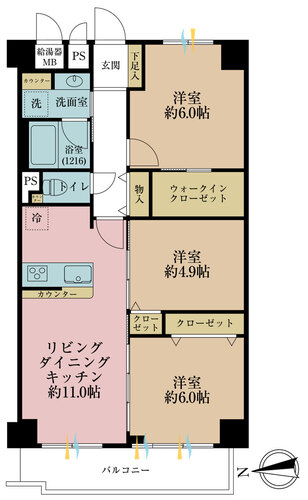 シャンボール南砂の物件画像