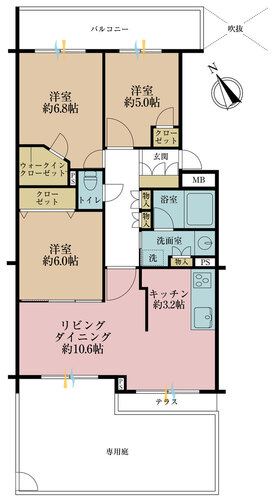 ヒルズ等々力緑地ウエストの物件画像