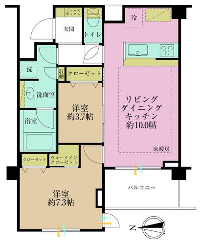 Ｄ’クラディア中野桃園の画像