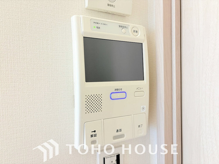 その他 モニター付インターホンで、安心のセキュリティシステム