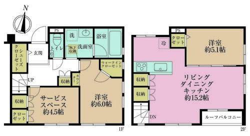リムテラスコート桜新町一丁目の物件画像
