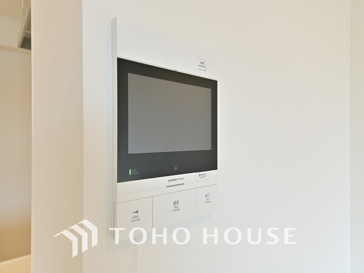 その他 来客が一目でわかるモニター付きインターホン
