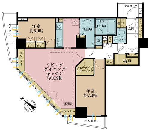 セントラルレジデンス新宿シティタワーの物件画像