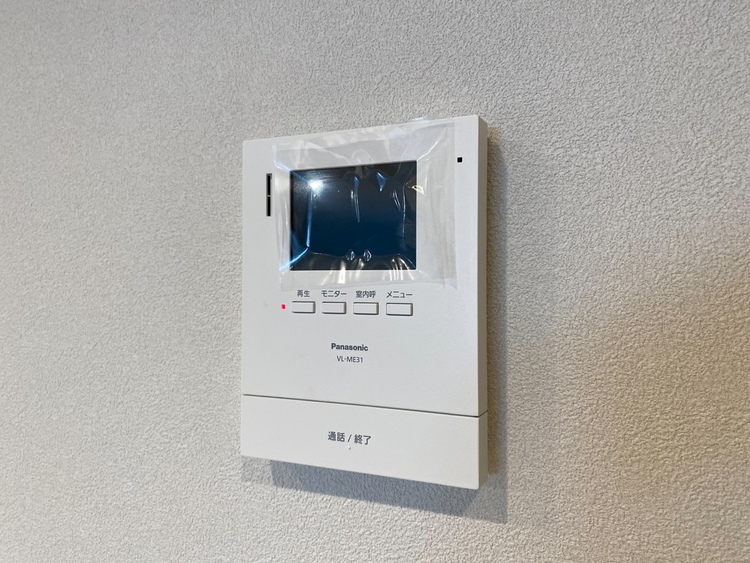 その他 誰が来てもわかる様にモニター付きインターホンを設置。
