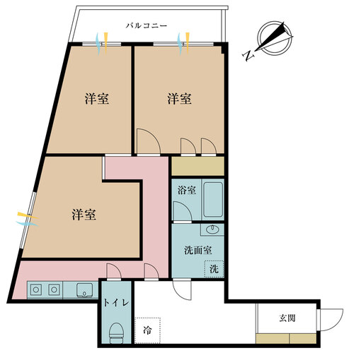 アビタシオン南長崎の物件画像