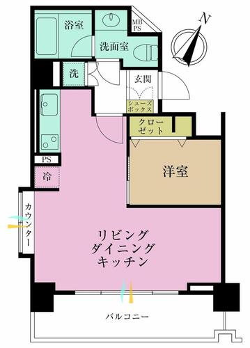 朝日ツイン目黒Ａ棟の物件画像