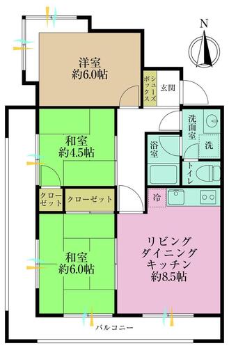 コスモテラス菊名の物件画像