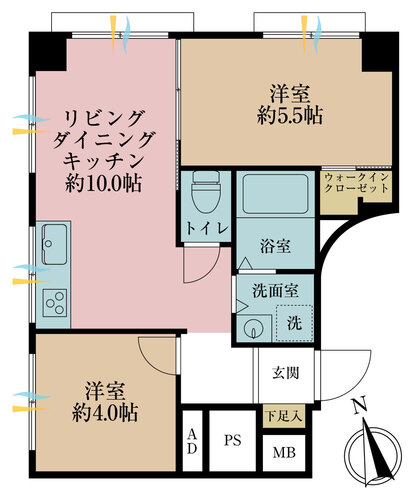 ハイライフ用賀の物件画像