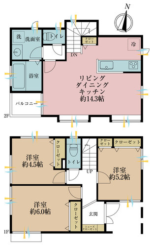 杉並区成田東５丁目戸建ての物件画像