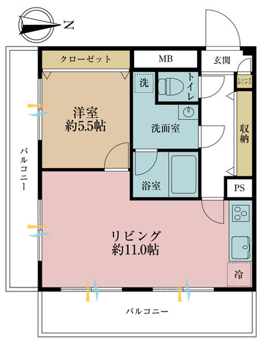サンコーポたまがわの物件画像