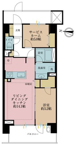 コスモザプレイス大島の物件画像