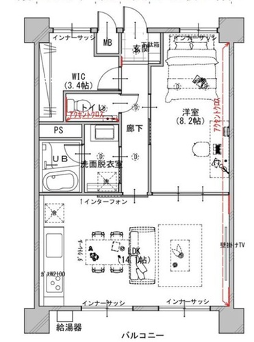 ファミール西八王子2棟の物件画像