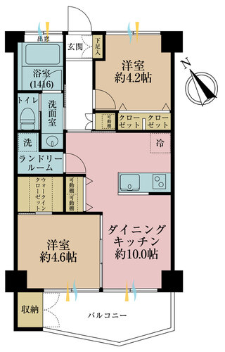 武蔵野中町マンションの物件画像