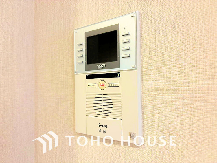 その他 来客が一目でわかるモニター付きインターホン